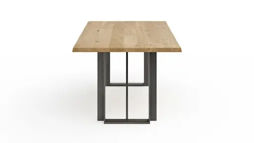 Esstisch Bakersfield - LB ca. 200x100 cm, Asteiche massiv, geölt