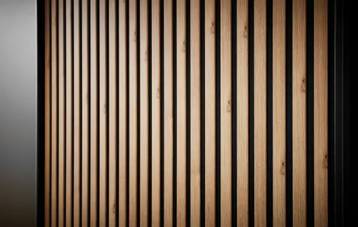 Schwebetürenschrank - B. ca. 250 cm, Lamellentür Bianco Eiche, Graphit