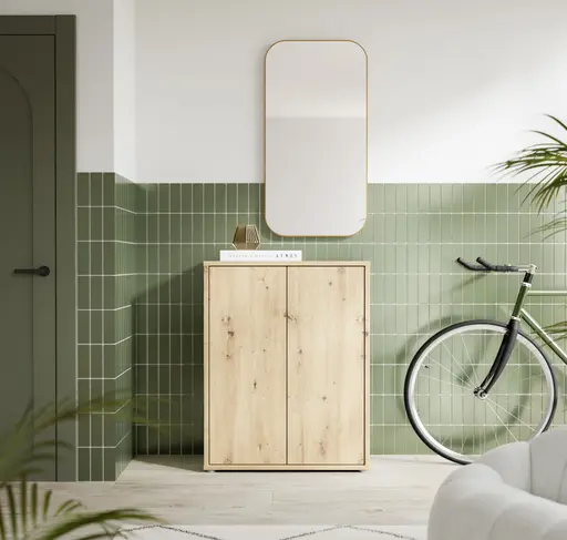 Schuhkommode FAID- Eiche Dekor