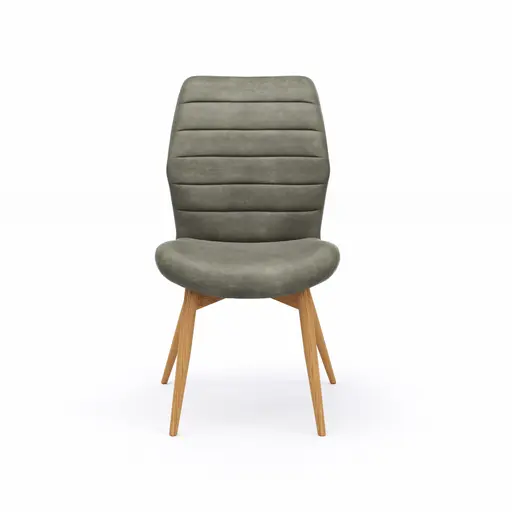 Stuhl Dalyan - Stoff, Grau