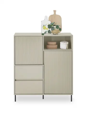 Highboard - B ca. 106 cm, Kaschmir