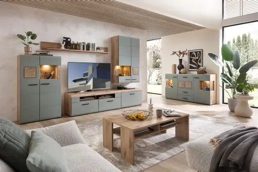 Wandboard - B ca. 180 cm, Viking Eiche Nachbildung