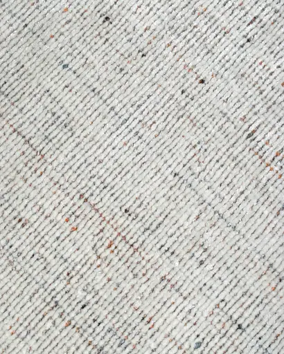Handwebteppich - BL ca. 200x290 cm, Elfenbein Mix
