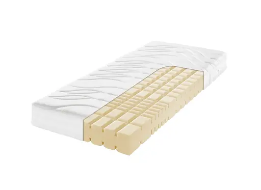 7-Zonen-Komfortschaumkern-Matratze- Liegefläche ca. 90x200 cm, Mittel