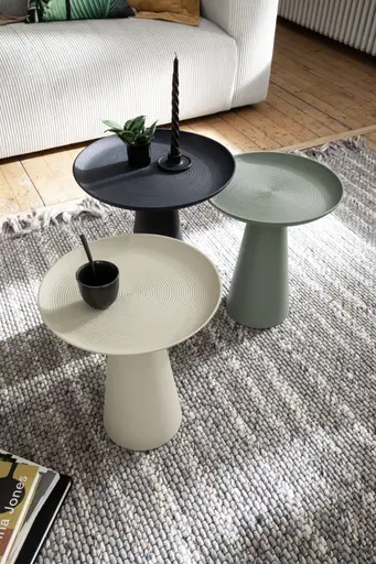 Beistelltisch Svala Medium - Aluminium, Jade