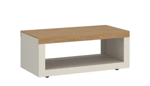 Couchtisch - LB ca. 106x65 cm, Stone Eiche Nachbildung, Kaschmir