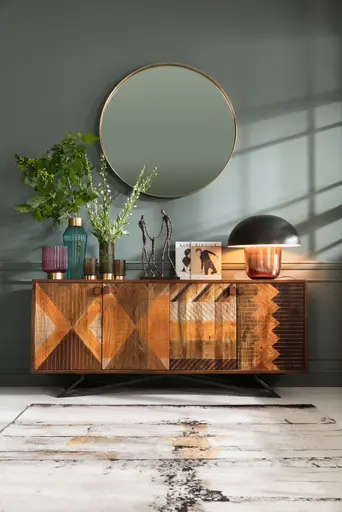 Teppich- BL ca. 240x170cm, Gewebt, Multicolor