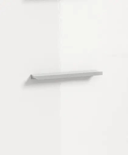 Waschmaschinenüberbau - B ca. 63 cm, Weiß, Weiß Hochglanz