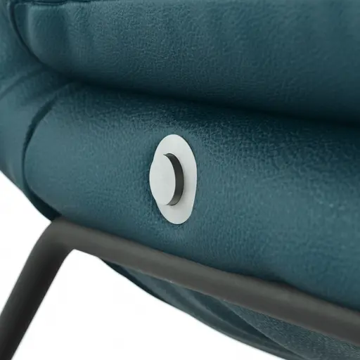 Liege Ferdinand - inkl. Relaxfunktion, Leder, Türkis