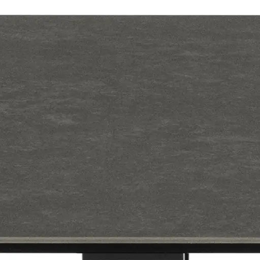 Esstisch ABBIGAIL - LB ca. 160x90 cm, Schwarz