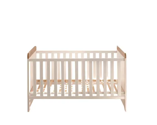 Babybett - Liegefläche ca. 70x140 cm, Anderson Pine Nachbildung, Artisan Eiche Nachbildung