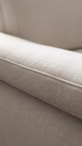 Ecksofa Houston - 2,5-Sitzer, Eckelement und 1-Sitzer mit Abschlussteil rechts,  inkl. Sitztiefenverstellung und Armlehne klappbar, Stoff, Natur