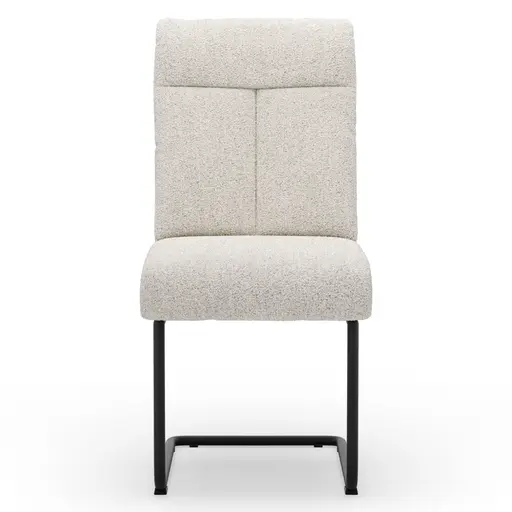 Freischwinger Ravina - Stoff, Creme