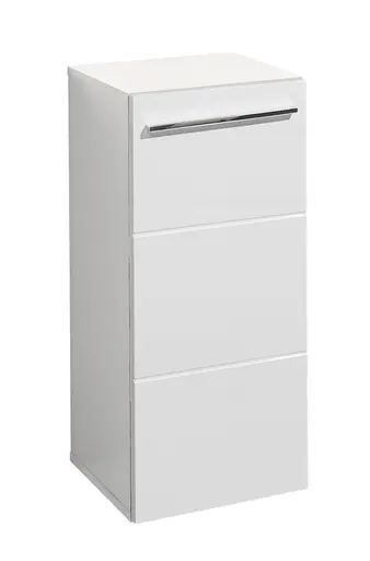 Kommode- Weiß Matt, Weiß Hochglanz