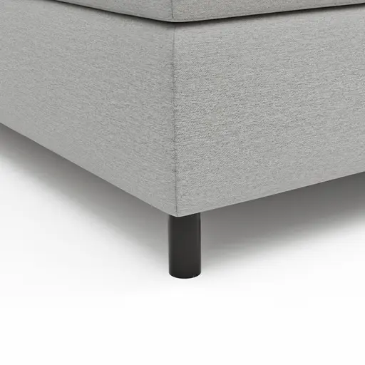 Boxspringbett Rima - Liegefläche ca. 180 x 200 cm, Stoff, Zink