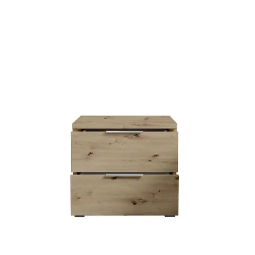 Nachtkommode- Eiche Dekor