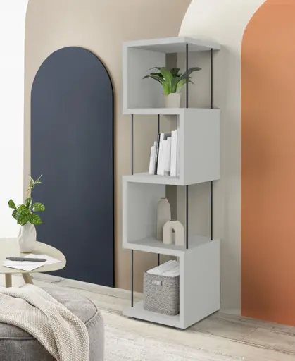 Regal - B ca. 33 cm, Kreidegrau