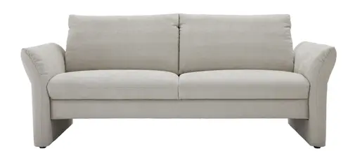 Sofa Gotera -  2,5-Sitzer inkl. Rückenlehne verstellbar, Stoff, Natur