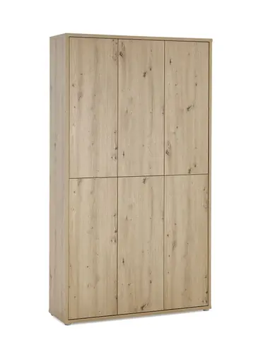 Schuhschrank FAID- B ca. 109 cm, Eiche Dekor