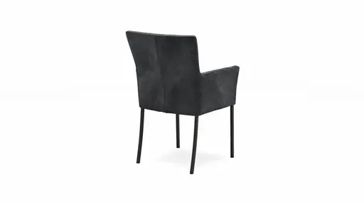 Armlehnstuhl 4110 - Stoff, Anthrazit