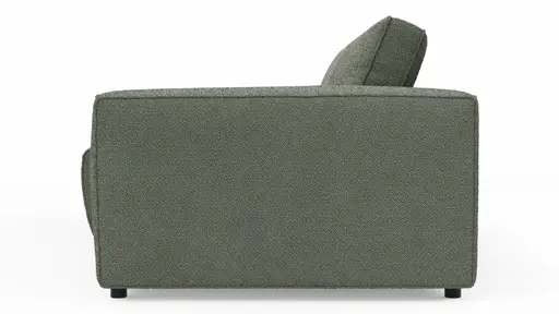 Sofa Lilaia - 1,5-Sitzer XL Tief mit 1,5-Sitzer XL, Stoff, Olivgrün