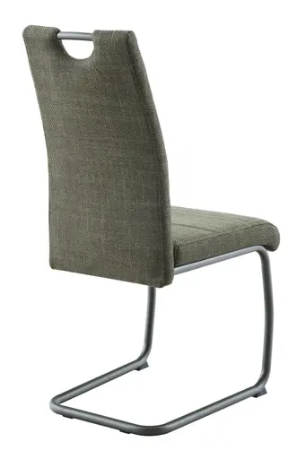 Freischwinger - Stoff, Grün