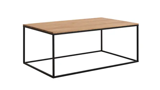 Couchtisch Kima - LBH ca. 100x60x40 cm, Wildeiche geölt