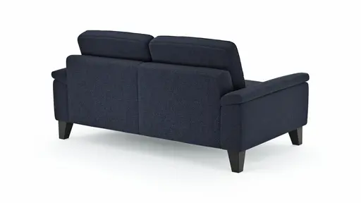 Sofa Oviedo - 2-Sitzer, Stoff, Dunkelblau