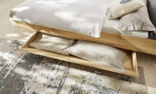 Bettkasten Foresta - Asteiche massiv, Bianco