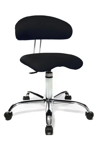 Bürodrehstuhl Sitness Creative 500 - Stoff, Schwarz