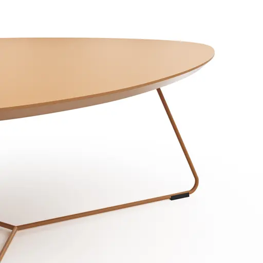 Couchtisch Fano - LBH ca. 87x78x33 cm, Fenix, Beige