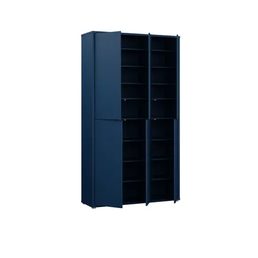 Schuhschrank FAID- B ca. 109 cm, Blau