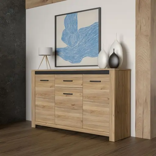 Sideboard FARES- Eiche Dekor
