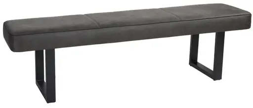Bank - Microfaser, Anthrazit