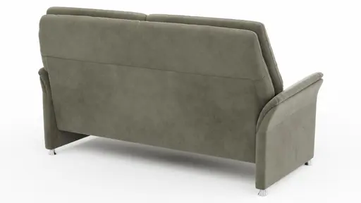 Sofa Bogota - 2,5-Sitzer, Stoff, Schlammgrün