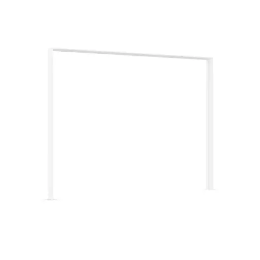 Schwebetürenschrank- inkl. Passepartout, B ca. 316 cm, Weiß, Spiegel