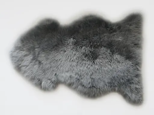 Natur-Schaffell - LB ca. 95x60 cm, Quarry (grau)
