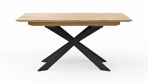 Esstisch Talara Lola - ausziehbar, LB ca. 160x90cm, Wildeiche Bianco