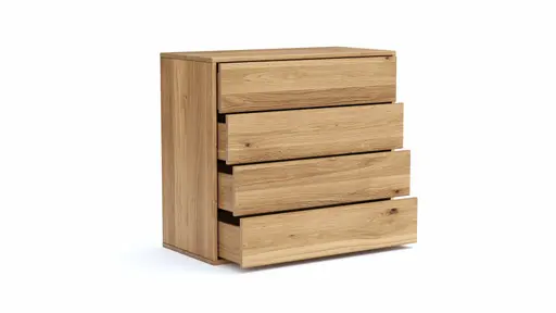 Sideboard Williston - Wildeiche geölt, Schubkastenfront sandgestrahlt