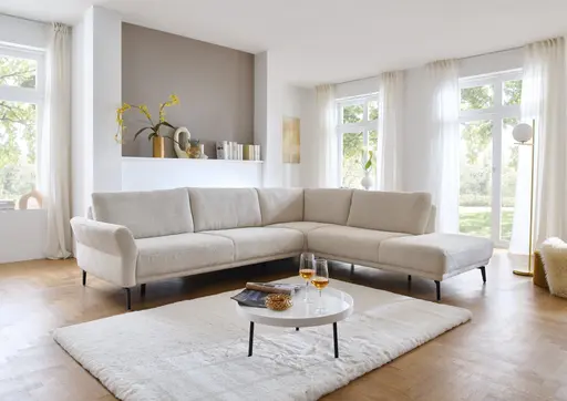 Ecksofa - 3-Sitzer mit Ecke rechts