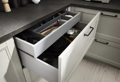 Inselküche 55.240 CO 1 524, Kieselgrau