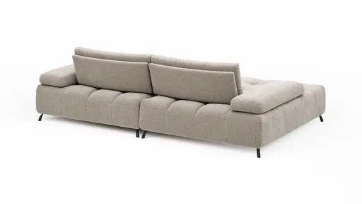 Megasofa Comodo - Stoff, Rosé