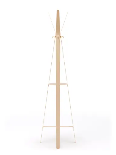 Garderobenständer Signe - Lack, Beige