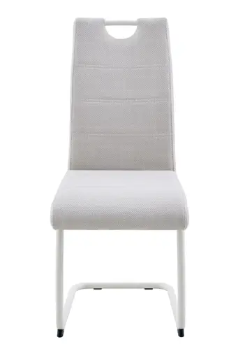 Freischwinger - Stoff, Beige