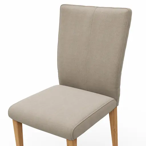 Stuhl Cosyra - Stoff, Beige