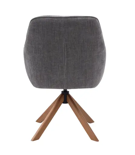 Armlehnstuhl - drehbar, Stoff, Graphit