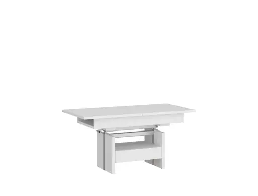 Couchtisch- Höhenverstellbar, LB ca. 110x65 cm, Weiß