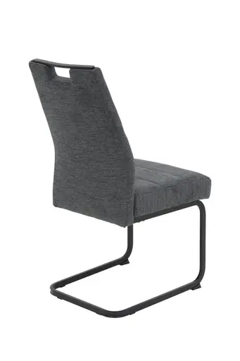 Freischwinger - Stoff, Anthrazit