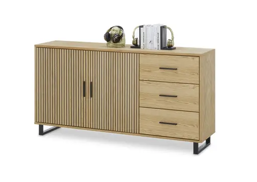 Kommode- Eiche furniert