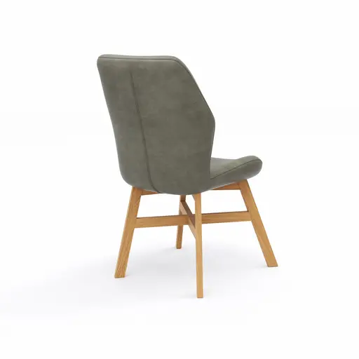 Stuhl Dalyan - Stoff, Grau